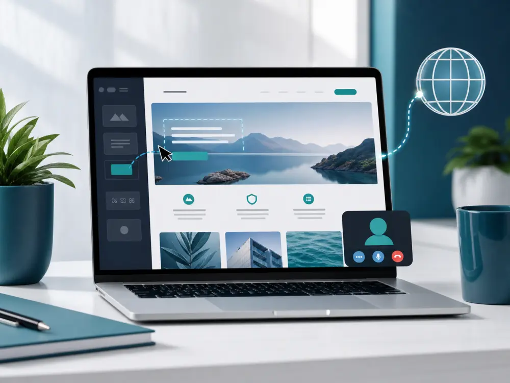 Free website creation support, from zero to live