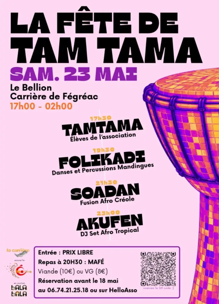 Fête TamTama 23 mai 26